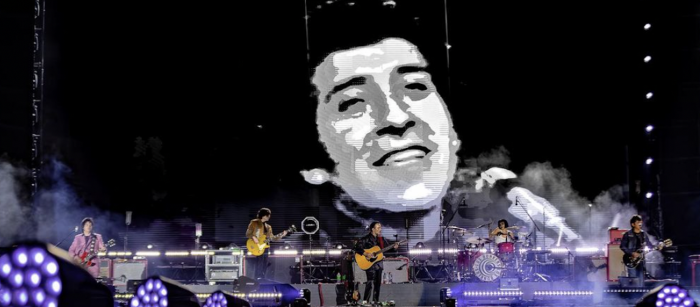 Emotivo homenaje a Víctor Jara en concierto de Los Bunkers en Estadio Nacional