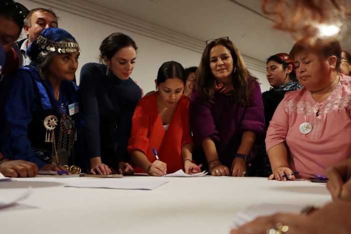 Pueblos originarios y Tribal Afrodescendiente firman acuerdo para la nueva legislación patrimonial