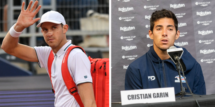 Nicolás Jarry se levanta en el ranking ATP, mientras Garin continua a la baja