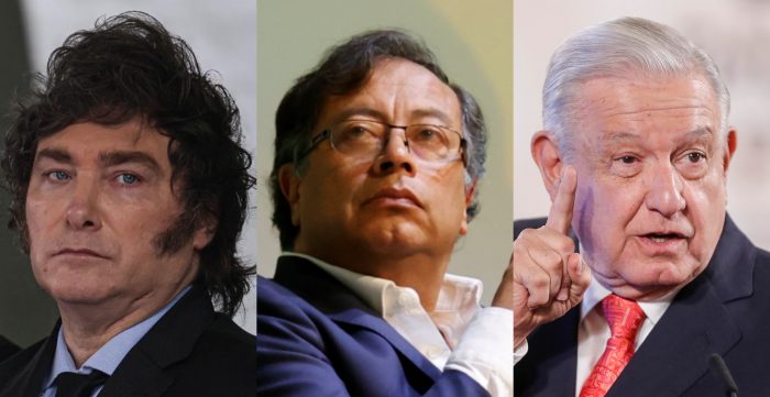 Milei versus Petro y López Obrador, la diplomacia pendenciera