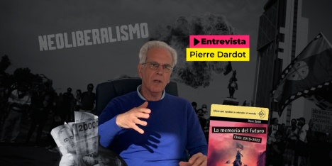 Filósofo francés Pierre Dardot: “Es necesario cambiar completamente la forma de hacer política”