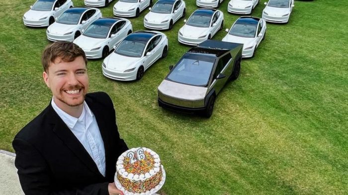 Joven chileno que ganó un Tesla en sorteo de MrBeast no podrá recibirlo por altos costos de traslado