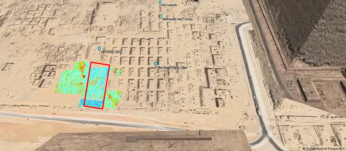 Descubren misteriosa "anomalía" cerca de pirámides de Guiza