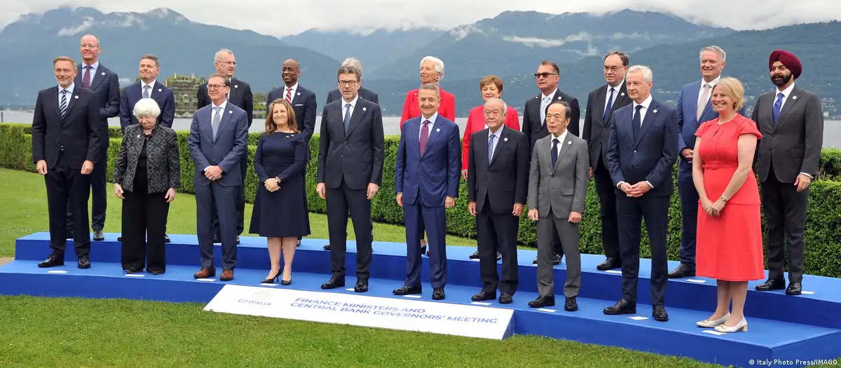 El G7 busca financiar a Ucrania con activos rusos congelados