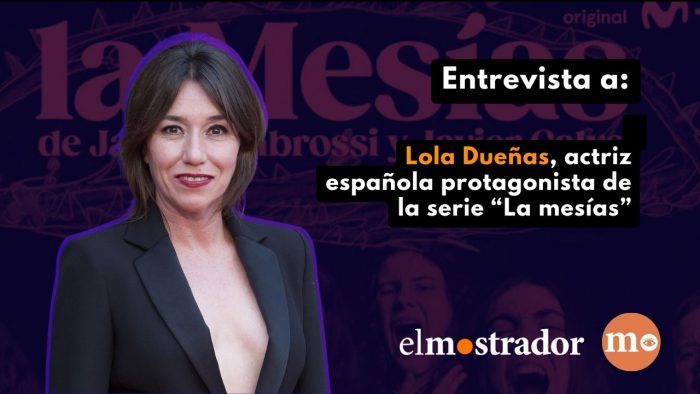 Actriz Lola Dueñas por su papel en "La Mesías": "Es divertido hacer de una villana tan villana"