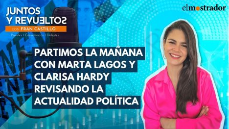 Juntos y Revueltos: Marta Lagos y Clarisa Hardy sobre formalización de Daniel Jadue y cuenta pública