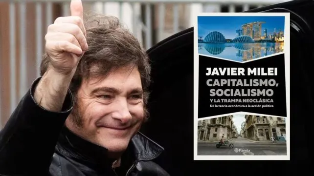 Milei lanza esta tarde libro acusado de contener plagio a académicos chilenos