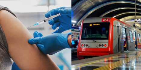 Vacunación contra la influenza en el Metro: revisa fechas y las estaciones disponibles en Santiago