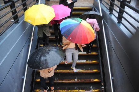 Nuevo frente de lluvia: Senapred emite alertas en seis regiones del centro y sur del país