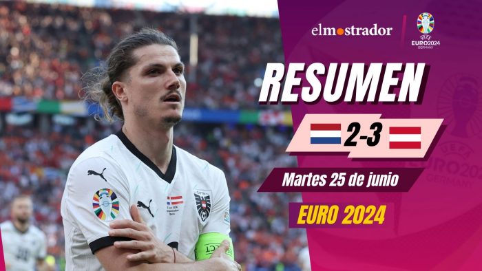 Resumen 25 de junio Euro 2024: Austria dio el batacazo en el Grupo D al derrotar a Países Bajos