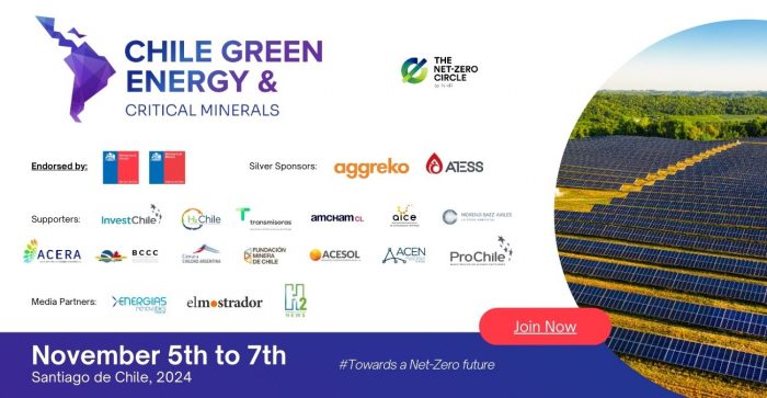 Chile Green Energy & Critical Minerals 2024: un futuro más sostenible y competitivo a nivel mundial
