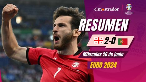 Resumen 26 de junio Euro 2024: Georgia hizo historia al vencer a Portugal y avanzó a los octavos
