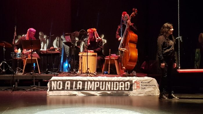 “No en mi nombre” en Matucana 100
