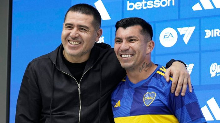 Revisa lo que fue la presentación de Gary Medel en su regreso a Boca Juniors