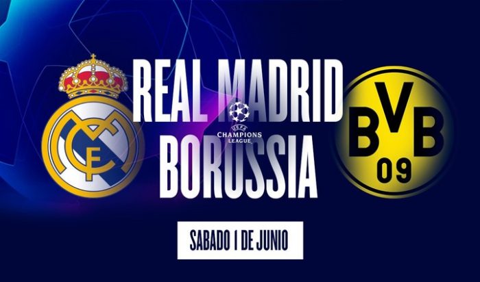 Siga en vivo el final de la Champions League: Borussia Dortmund y Real Madrid se disputan la copa