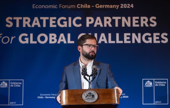 Presidente Boric destaca en foro económico en Alemania que Chile es “destino confiable y atractivo”