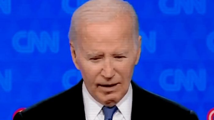 Trump difunde un video con los peores 95 segundos de Joe Biden en el debate presidencial