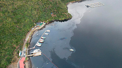 Fiscalía solicitó que PDI investigue masivo derrame de petróleo en Aysén