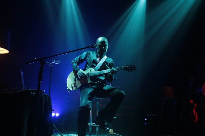 Diego Álvarez y banda en Recoleta