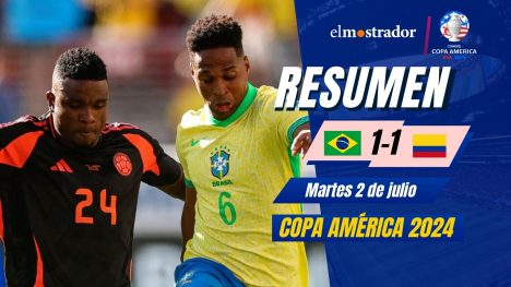 Resumen 2 de julio Copa América: Brasil y Colombia empataron clasificándose a cuartos de final