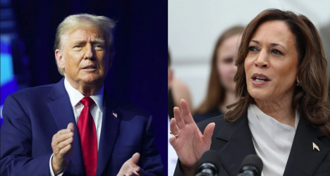 "Se volvió negra de repente": Trump dice que Kamala Harris cambió identidad racial para ganar votos