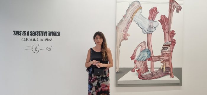 Ganadora de beca de arte CCU expone en galería Proxyco de Nueva York