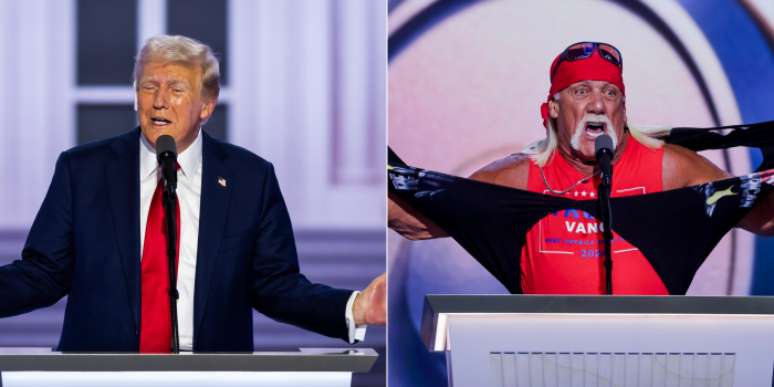 Con Hulk Hogan incluido: Trump acepta nominación con un mensaje de unidad en convención republicana
