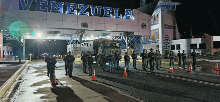 Venezuela anuncia "cierre" fronterizo para el paso de personas y vehículos por elecciones