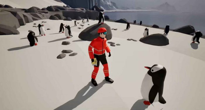 Videojuego de la Antártica invita a explorar el continente helado una década hacia el futuro