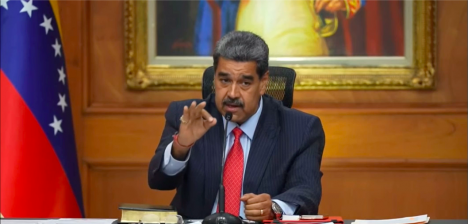 Maduro apunta a "centros de entrenamiento" en Chile y Perú por disturbios en Venezuela