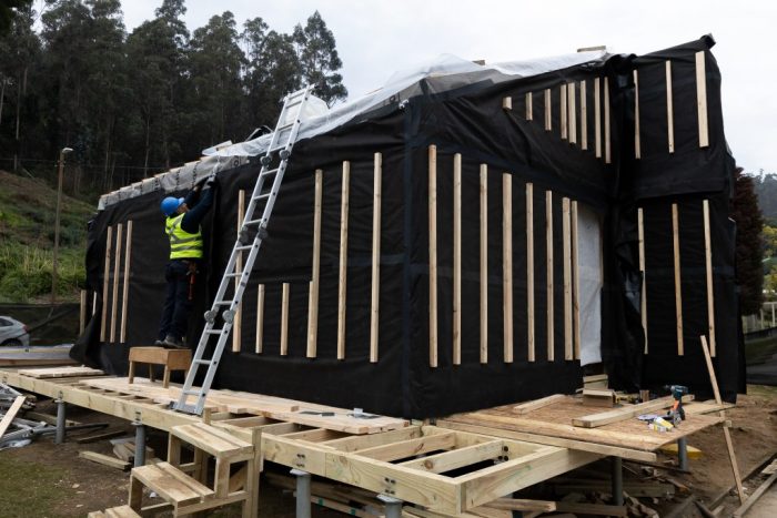 Sustentable y eficiente: construyen prototipo de vivienda social