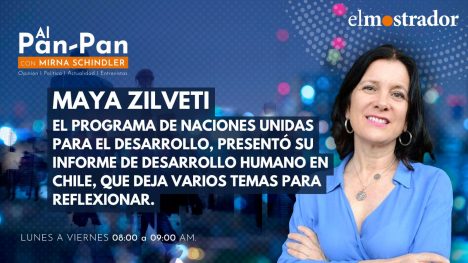 Al Pan Pan: Maya Zilveti y Héctor Cossio sobre informe del PNUD sobre Chile y caso Audios