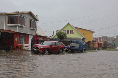 Sistema frontal: Senapred reporta dos fallecidos y casi 800 viviendas afectadas en zona sur