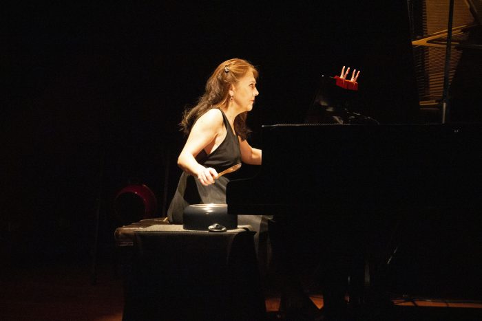 Pianista María Paz Santibáñez en la USACH