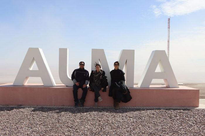 Artistas que realizaron residencias con la Bienal SACO visitaron por primera vez el observatorio ALM