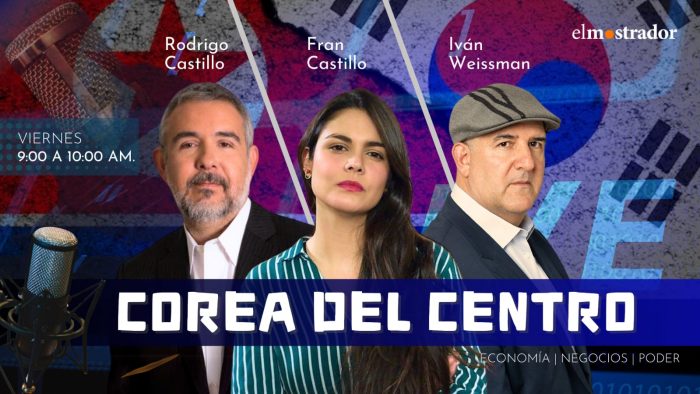 Corea del Centro: Héctor Cossio y Rodrigo Castillo sobre arista ProCultura e Irina Karamanos y más