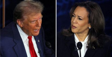 Kamala Harris se impone en feroz debate presidencial en el que puso a Donald Trump a la defensiva