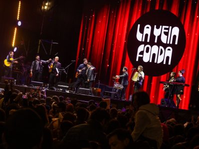 Yein Fonda concluyó con actuación de Los Tres y Santa Feria