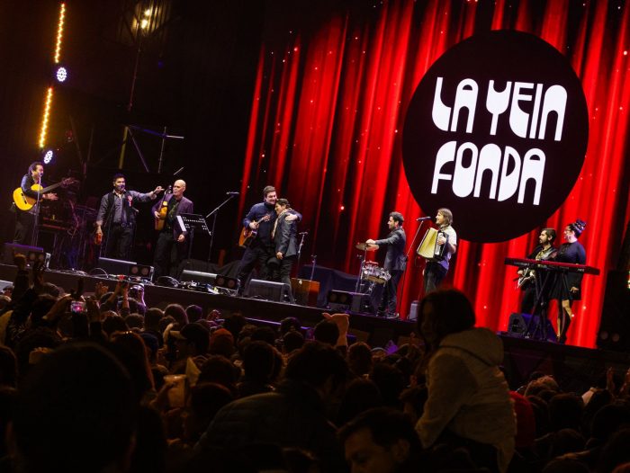 Yein Fonda concluyó con actuación de Los Tres y Santa Feria