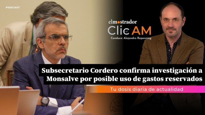 Subsecretario Cordero confirma investigación a Monsalve por posible uso de gastos reservados