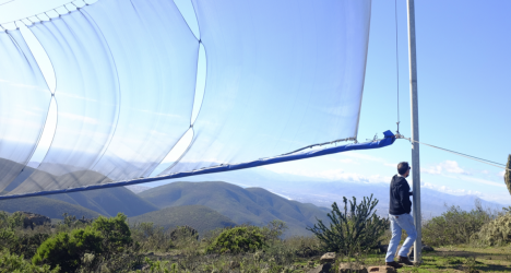 Científicos analizan “cosecha de agua” a partir de la “camanchaca”