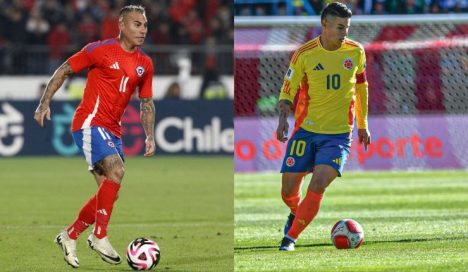 Chile y Colombia por Eliminatorias 2026: revisa cuándo y dónde ver el partido este martes