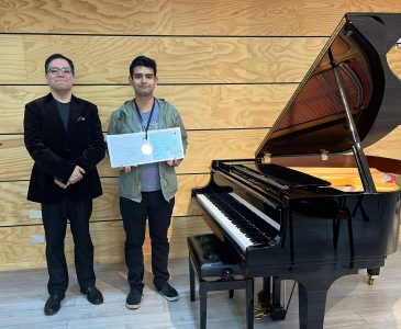 Jóvenes pianistas temuquenses destacan en reconocido concurso musical