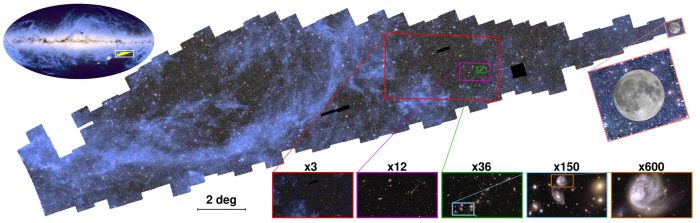 (Cultívate) Euclid desvela el primer fragmento de su mapa del Universo con millones de galaxias