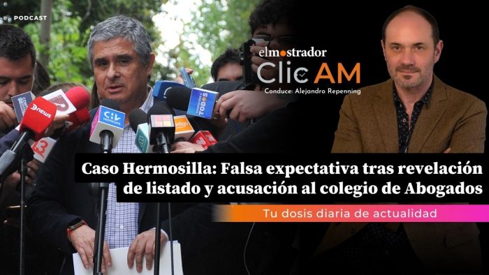 Caso Hermosilla: Falsa expectativa tras revelación de listado y acusación al colegio de Abogados