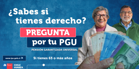 “Pregunta por tu PGU”: si tienes 65 años o más, consulta si tienes derecho, no te quedes con la duda