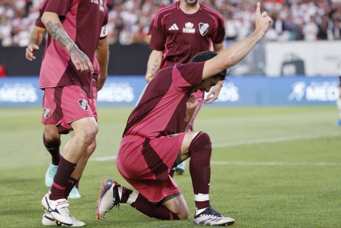 En partido de leyendas, River Plate vence a Colo Colo