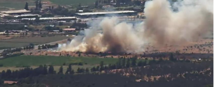 Senapred pide evacuar sector de Quillota por incendio forestal