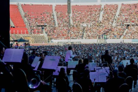 Concierto reunió a más de 35 mil personas con la Novena Sinfonía de Beethoven en el Estadio Nacional