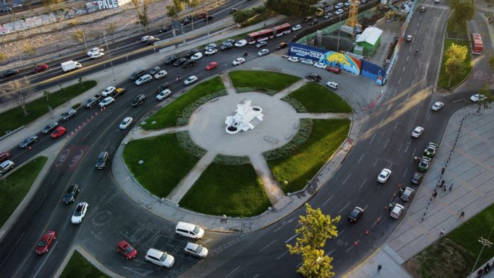 Cortes en Plaza Italia: nuevos desvíos en la Alameda de Santiago